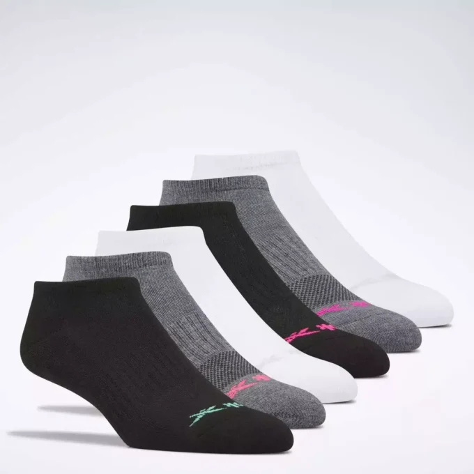 Calcetines bajos básicos Reebok para mujer, 6 pares Calcetines bajos básicos Reebok para mujer, 6 pares