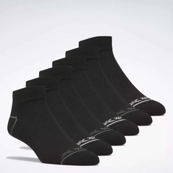 Calcetines cortos básicos Reebok para hombre, 6 pares Calcetines cortos básicos Reebok para hombre, 6 pares