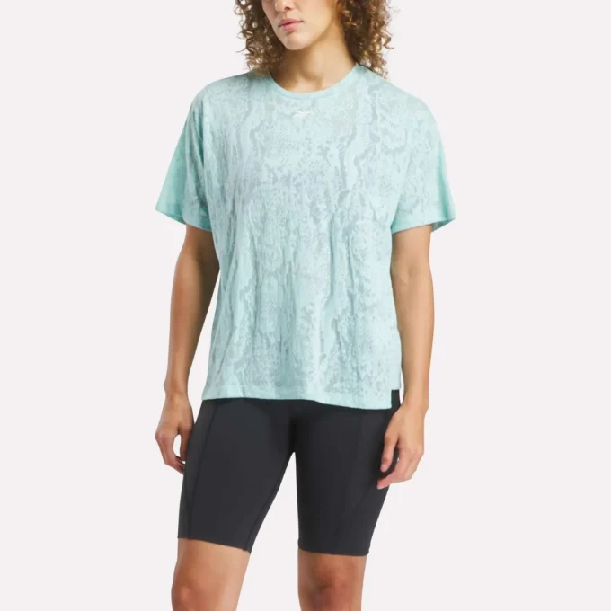 Camiseta Burnout para mujer