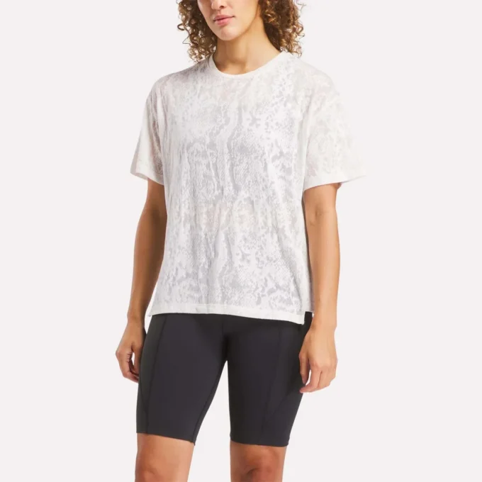 Camiseta Burnout para mujer