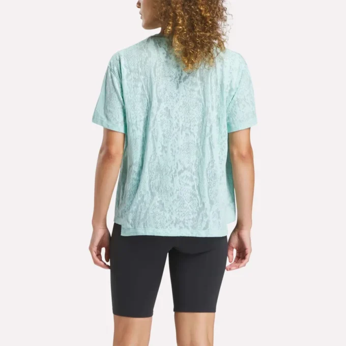 Camiseta Burnout para mujer