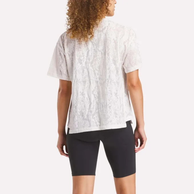 Camiseta Burnout para mujer