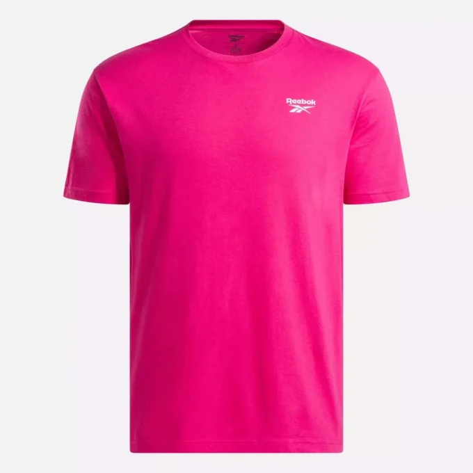 Camiseta clásica con logo pequeño para hombre