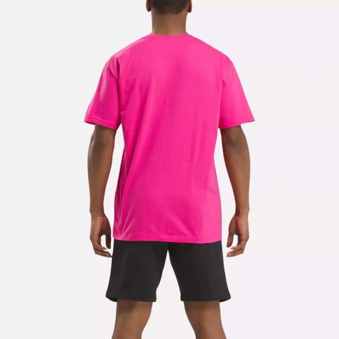 Camiseta clásica con logo pequeño para hombre