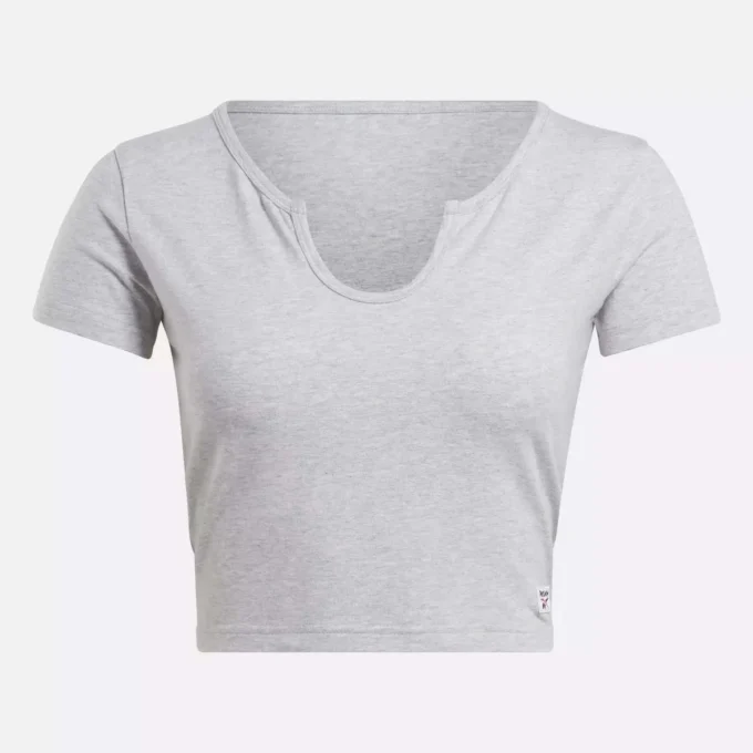 Camiseta corta clásica para mujer Camiseta corta clásica para mujer