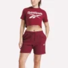 Camiseta corta de manga corta con logo bicolor para mujer Camiseta corta de manga corta con logo bicolor para mujer