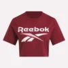 Camiseta corta de manga corta con logo bicolor para mujer Camiseta corta de manga corta con logo bicolor para mujer