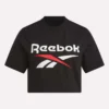 Camiseta corta de manga corta con logo bicolor para mujer Camiseta corta de manga corta con logo bicolor para mujer