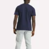 Camiseta de manga corta con cuello redondo y logo grande para hombre Camiseta de manga corta con cuello redondo y logo grande para hombre