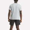 Camiseta de manga corta con cuello redondo y logo grande para hombre Camiseta de manga corta con cuello redondo y logo grande para hombre