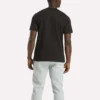 Camiseta de manga corta con cuello redondo y logo grande para hombre Camiseta de manga corta con cuello redondo y logo grande para hombre