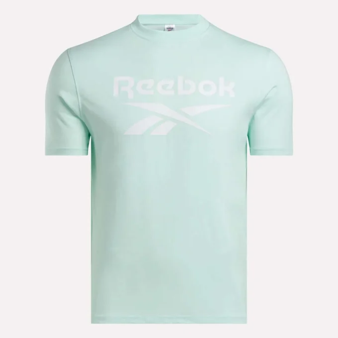 Camiseta de manga corta con cuello redondo y logo grande para hombre Camiseta de manga corta con cuello redondo y logo grande para hombre
