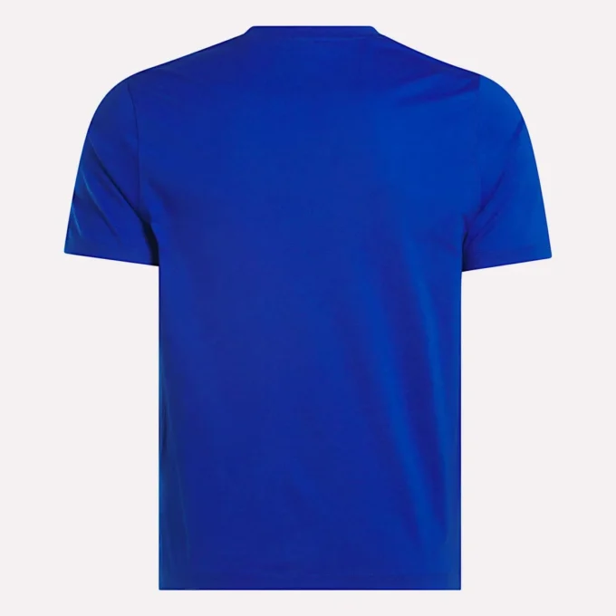 Camiseta de manga corta con cuello redondo y logo grande para hombre Camiseta de manga corta con cuello redondo y logo grande para hombre