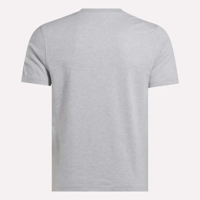 Camiseta de manga corta con cuello redondo y logo grande para hombre Camiseta de manga corta con cuello redondo y logo grande para hombre