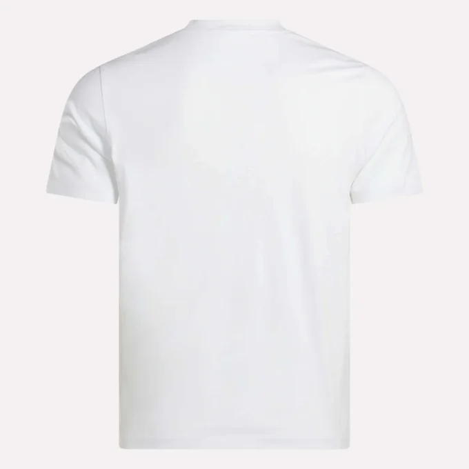 Camiseta de manga corta con cuello redondo y logo grande para hombre Camiseta de manga corta con cuello redondo y logo grande para hombre