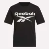 Camiseta de manga corta con cuello redondo y logotipo grande para mujer Camiseta de manga corta con cuello redondo y logotipo grande para mujer
