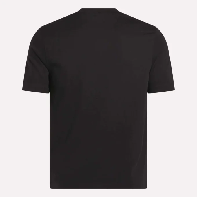 Camiseta de manga corta con cuello redondo y logotipo pequeño para hombre Camiseta de manga corta con cuello redondo y logotipo pequeño para hombre