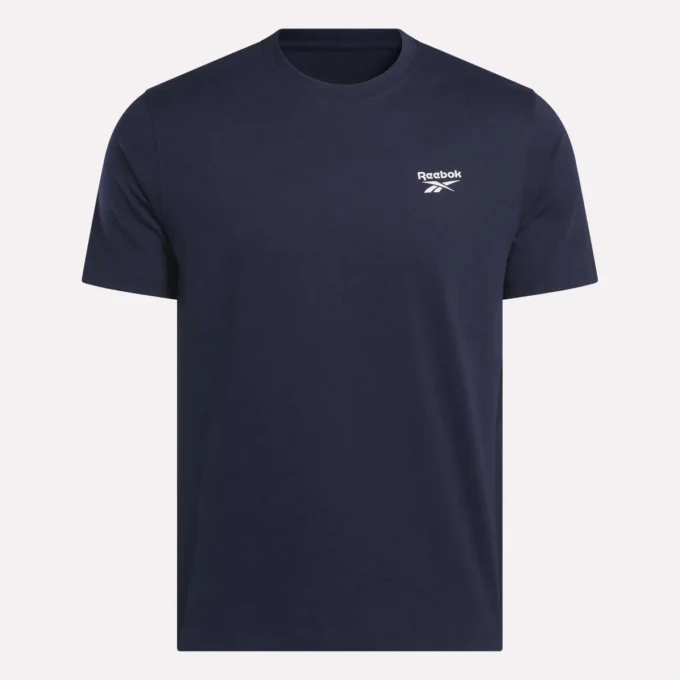 Camiseta de manga corta con cuello redondo y logotipo pequeño para hombre Camiseta de manga corta con cuello redondo y logotipo pequeño para hombre