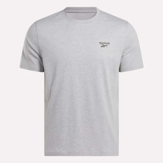 Camiseta de manga corta con cuello redondo y logotipo pequeño para hombre Camiseta de manga corta con cuello redondo y logotipo pequeño para hombre