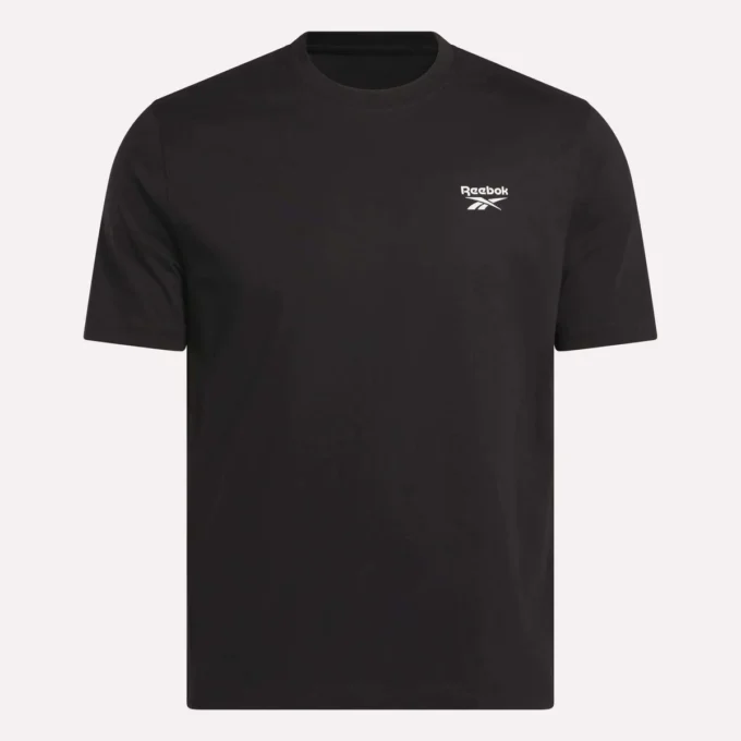 Camiseta de manga corta con cuello redondo y logotipo pequeño para hombre Camiseta de manga corta con cuello redondo y logotipo pequeño para hombre
