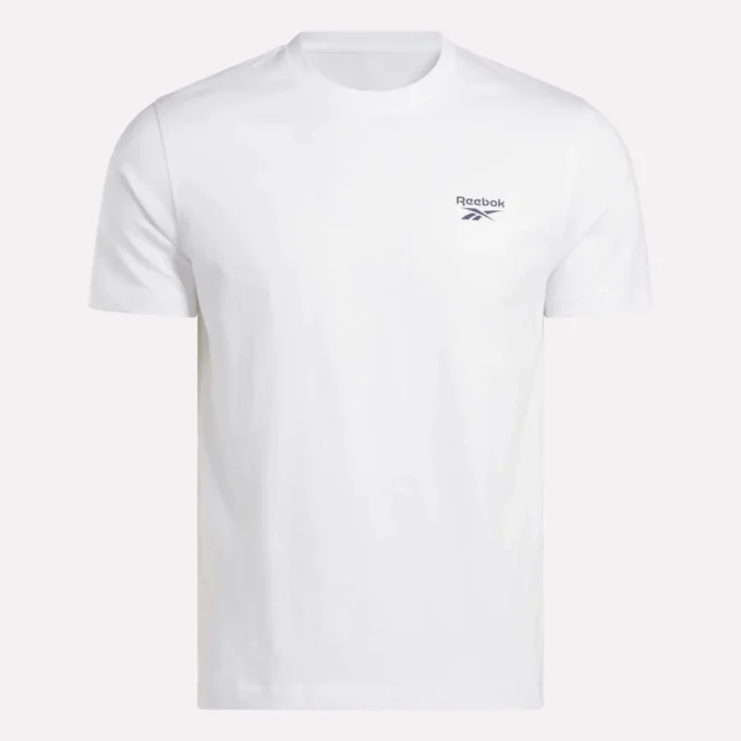 Camiseta de manga corta con cuello redondo y logotipo pequeño para hombre Camiseta de manga corta con cuello redondo y logotipo pequeño para hombre