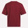 Camiseta de manga corta oversize con logo grande para mujer