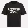 Camiseta de manga corta oversize con logo grande para mujer