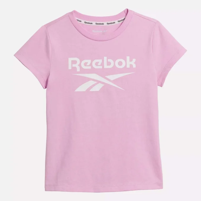 Camiseta Reebok ID Big Logo – Niñas pequeñas