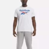 Camiseta Reebok Identity Big Stacked Logo para hombre Camiseta Reebok Identity Big Stacked Logo para hombre