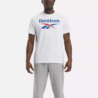 Camiseta Reebok Identity Big Stacked Logo para hombre