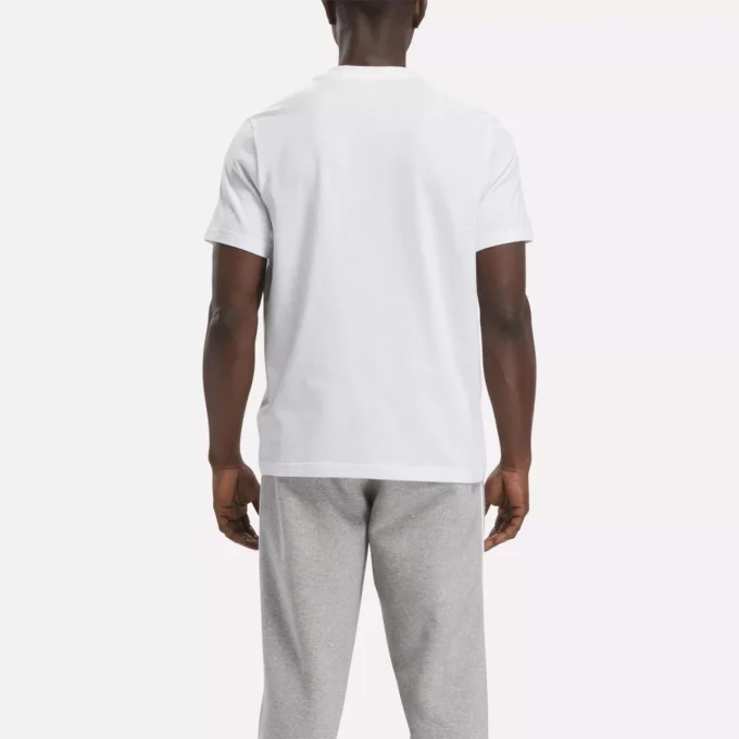 Camiseta Reebok Identity Big Stacked Logo para hombre Camiseta Reebok Identity Big Stacked Logo para hombre