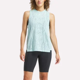 Camiseta sin mangas Burnout Muscle para mujer