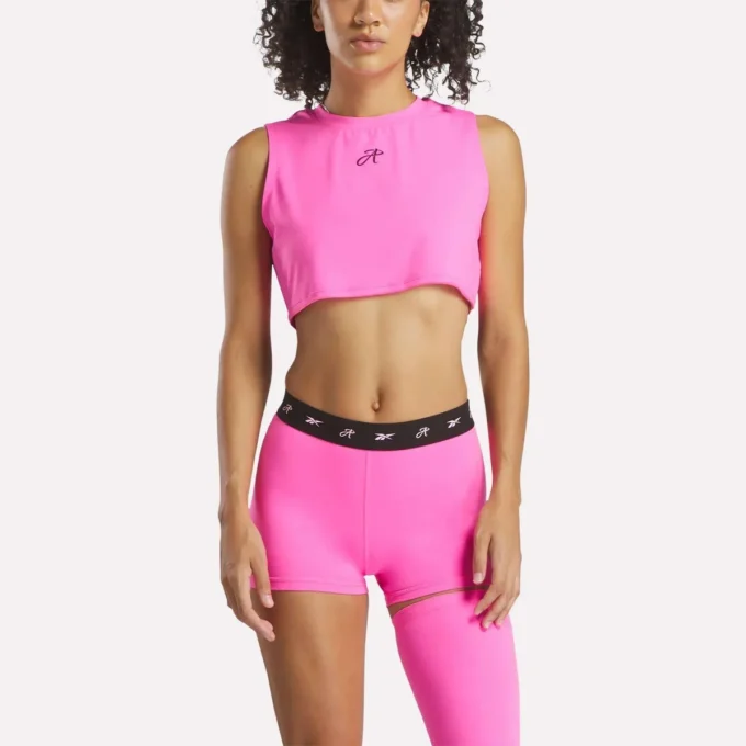 Camiseta sin mangas corta Reebok x Angel Reese Camiseta sin mangas corta Reebok x Angel Reese