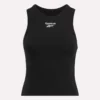 Camiseta sin mangas de canalé para mujer Camiseta sin mangas de canalé para mujer