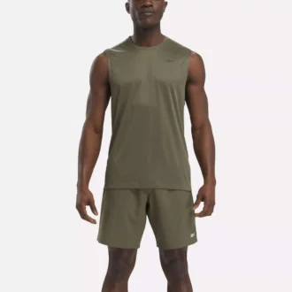 Camiseta técnica sin mangas de entrenamiento para hombre