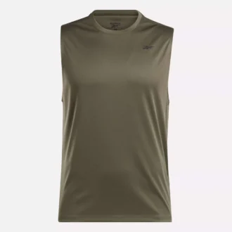 Camiseta técnica sin mangas de entrenamiento para hombre