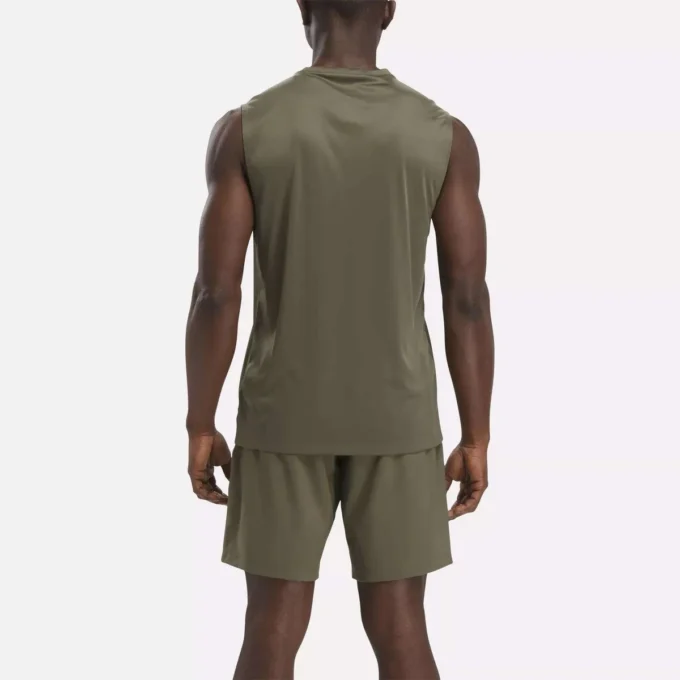 Camiseta técnica sin mangas de entrenamiento para hombre Camiseta técnica sin mangas de entrenamiento para hombre
