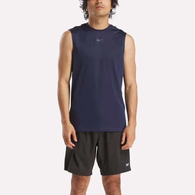 Camiseta técnica sin mangas Train para hombre