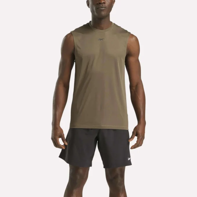 Camiseta técnica sin mangas Train para hombre Camiseta técnica sin mangas Train para hombre