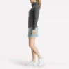 Chaqueta de golf con cremallera completa y costuras de alto rendimiento para mujer Chaqueta de golf con cremallera completa y costuras de alto rendimiento para mujer