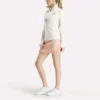Chaqueta de golf con cremallera completa y costuras de alto rendimiento para mujer Chaqueta de golf con cremallera completa y costuras de alto rendimiento para mujer
