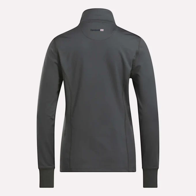 Chaqueta de golf con cremallera completa y costuras de alto rendimiento para mujer Chaqueta de golf con cremallera completa y costuras de alto rendimiento para mujer