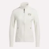 Chaqueta de golf con cremallera completa y costuras de alto rendimiento para mujer Chaqueta de golf con cremallera completa y costuras de alto rendimiento para mujer