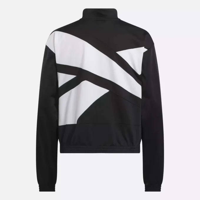 Chaqueta deportiva Reebok Identity Back Vector Tricot para mujer