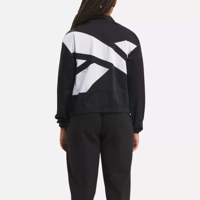 Chaqueta deportiva Reebok Identity Back Vector Tricot para mujer