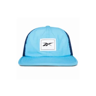 Gorra de running con visera plana ventilada