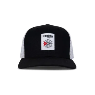 Gorra Trucker con parche tejido Vector
