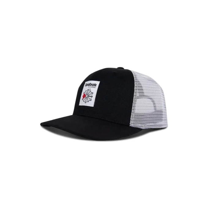 Gorra Trucker con parche tejido Vector Gorra Trucker con parche tejido Vector