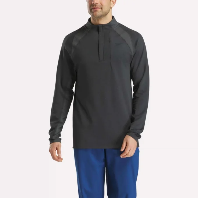 Jersey de manga larga Aero Flex con cremallera 1/4 para hombre Jersey de manga larga Aero Flex con cremallera 1/4 para hombre