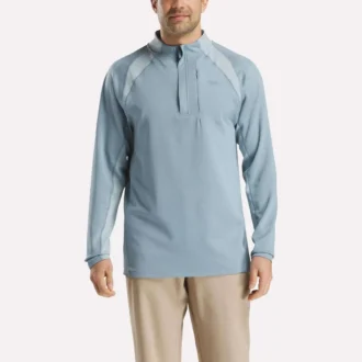 Jersey de manga larga Aero Flex con cremallera 1/4 para hombre